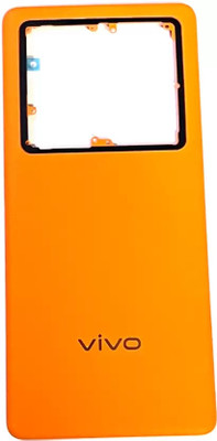 Sparevilla VIVO X80 5G Back Door Glass Replacement Mobile Back Panel(orange)