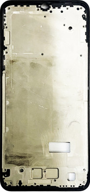 Tworld Vivo Y17s Front Housing LCD Frame Bezel Plate Digitizer Panel(Black)