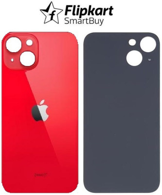 Flipkart SmartBuy Apple iPhone 14 Premium Quality (Glass) Back Panel(Red)