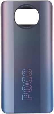SPAREWARE REDMI Poco X3 -Black Back Panel(Black)