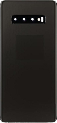 imbi Samsung Galaxy S10+ Replacement Body With Camera Glass Back Panel(Black)