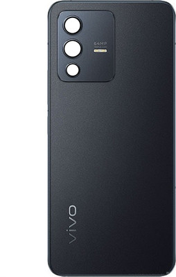 AL BAARI STORE VIVO V23 GOLD WITH CAMERA LENS Back Panel(BKACK)