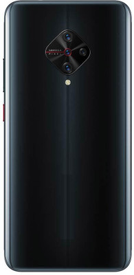 imbi Vivo S1 Pro (1920) With Network Antenna, Power and Volume Button Camera Glass Full Panel(Black)