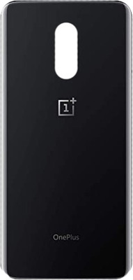 Flipkart SmartBuy OnePlus 7 Glass Back Panel(Black)