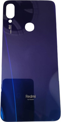 IncMart XIAOMI Redmi Note 7 Pro BACK Glass panel Back Panel(Blue)