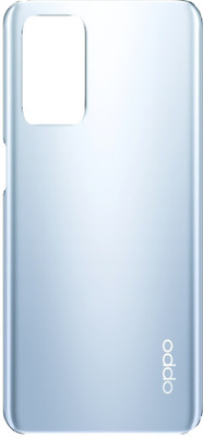 Sandreezz Oppo A74 5G (with Proper Logo) Back Panel(Space Silver)