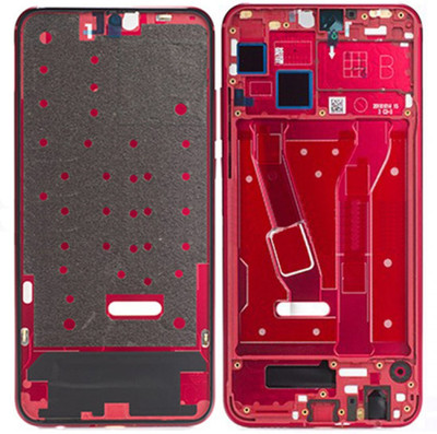Flipkart SmartBuy HONOR 8X Front Housing LCD Frame Bezel Plate Front Panel(Red)