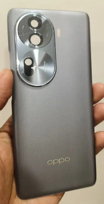 KezeMize Oppo Reno 11 Pro (Best Quality)(With Camera Lens)(With Proper Logo) Back Panel(Rock Grey)