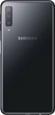 FLOUNDER SAMSUNG GALAXY A7 2018 HOUSING WITH MIDDLE RING Back Panel(BLACK)