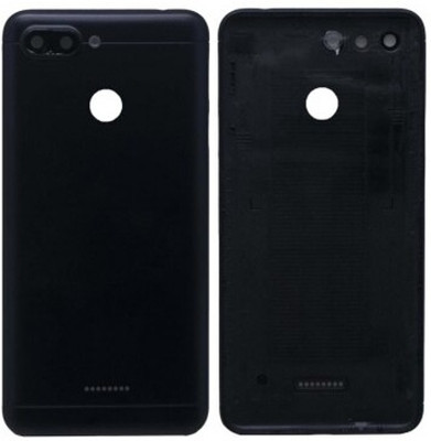 KezeMize Xiaomi Mi 6 (With Proper Logo) Back Panel(Black)