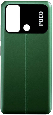 Sandreezz Xiaomi Poco C55 (With Side Volume & Power Buttons) (with Proper Logo) Back Panel(Forest Green)