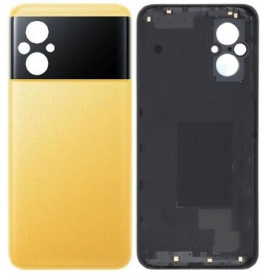 Kraze4blaze Xiaomi Poco M5 (5G)(Best Quality)(With Proper Logo) Back Panel(Yellow)