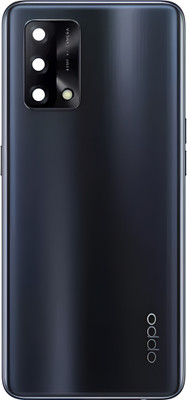 SRaccessories OPPO F19 Housing Body ( With Middle Ring + Volume Power Buttons Full Panel(Prism Black))