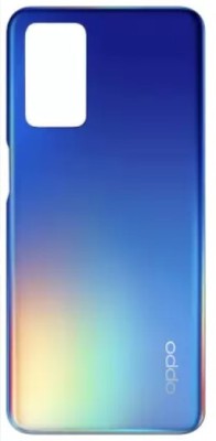 Sandreezz OPPO A55 (4G) (with Proper Logo) Back Panel(Rainbow Blue)