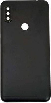 starware Redmi Mi Note 6 Pro Black Redmi Mi Note 6 Pro Black Back Panel(Black)