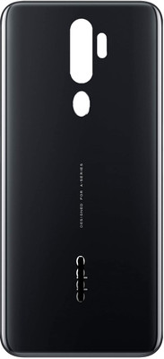 Kraze4blaze Oppo A5-2020 (With Proper Logo) Back Panel(Mirror Black)