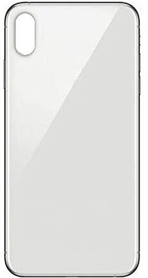 imbi Apple iPhone XS Max, iPhone 10s Max Mobile Phone Panel Replacement Back Glass Body Back Panel(White)