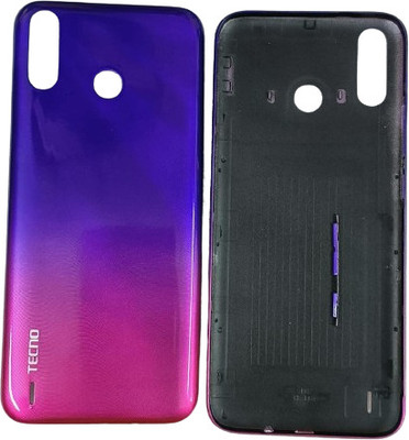 Sandreezz Tecno Tecno Spark Go Plus (BB4K) (with Proper Logo) Back Panel(Purple)