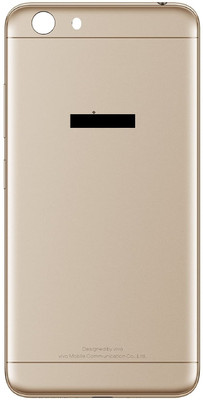 Kraze4blaze Vivo Y53 (With Proper Logo) Back Panel(Crown Gold)