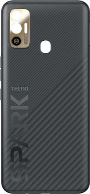 Tworld Tecno Spark 7T ( KF6p ) Battery Replacement Back Panel(Magnet Black)
