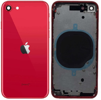 Sandreezz Apple iPhone SE (2020) (With All & Side Volume Power Buttons) (Best Quality) Full Panel(Red)