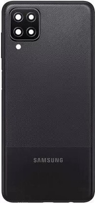 Tworld Battery Back Panel Replacement For Samsung Galaxy A12 Back Panel(Black)