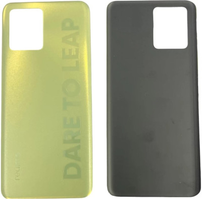 Sandreezz Realme 8 Pro (Best Quality) (with Proper Logo) Back Panel(Illuminating Yellow)