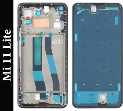 Flipkart SmartBuy Xiaomi 11 Lite Housing LCD Bezel Plate Premium Quality Front Panel(Black)