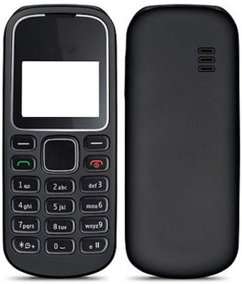 imbi Nokia 1280 Panel Front Back Body With Keypad Front & Back Panel(Black)