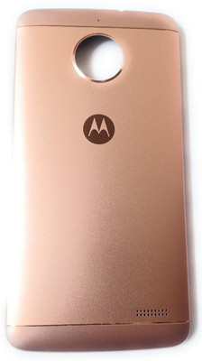 Sandreezz Motorola Moto E4 (with Proper Logo) Back Panel(Blush Gold)