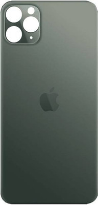 SRaccessories Apple iPhone 11 Pro Max (Glass) Back Panel(Midnight Green)