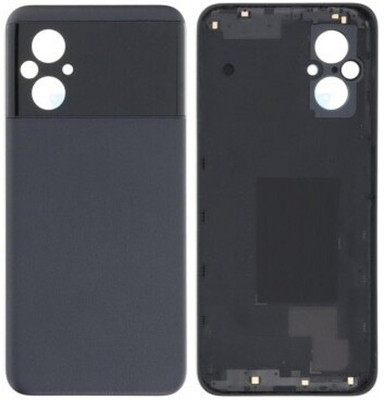 KezeMize Xiaomi Poco M5 (5G)(Best Quality)(With Proper Logo) Back Panel(Black)
