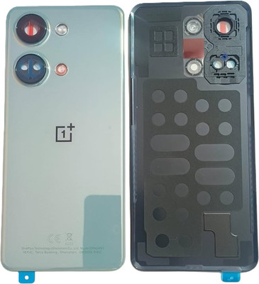 Flipkart SmartBuy OnePlus Nord 3 (Premium Quality) (with Camera Lens Ring) Back Panel(Misty Green)