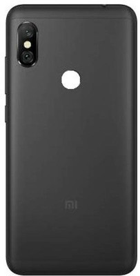SRaccessories Redmi Note 6 Pro Back Panel(Black)
