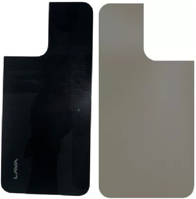Sandreezz Lava Yuva 3 Pro (Glass) (Best Quality) (with Proper Logo) Back Panel(Black)
