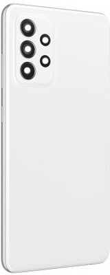 imbi Samsung Galaxy A72 4G With Middle Frame, Power Volume Button Camera Glass Full Panel(White)