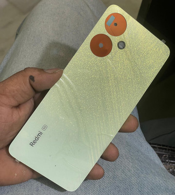 SRaccessories Redmi 13C (5G) Back Panel(Startrail Green)