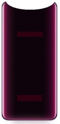 Kraze4blaze Oppo Find X Back Panel(Red)
