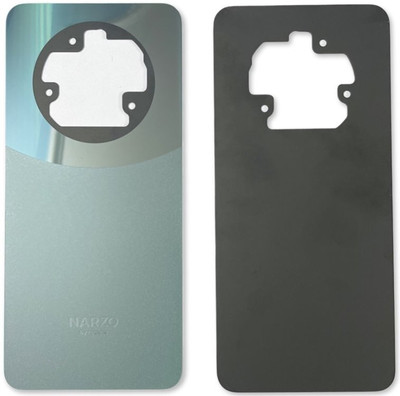 Unique4Ever realme Narzo 70 Pro 5G (Glass) Premium Quality Back Panel(Glass Green)