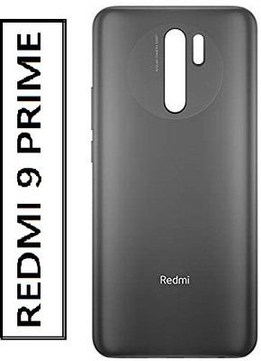 FLOUNDER REDMI 9 PRIME Back Panel(MATTE BLACK)