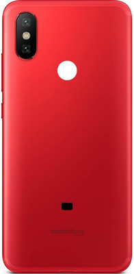 Kraze4blaze Xiaomi Mi A2 (With Proper Logo) Back Panel(Red)