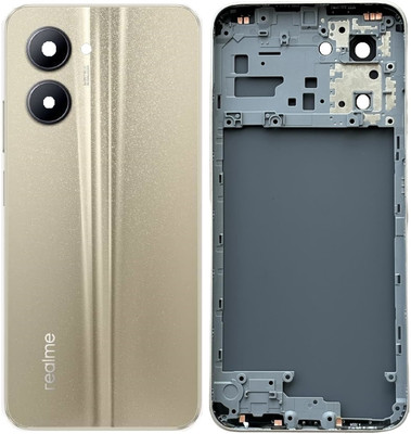 Sandreezz Realme C33 2023 (with Proper Logo) (With Middle Ring & Side Volume Power Buttons) Full Panel(Sandy Gold)
