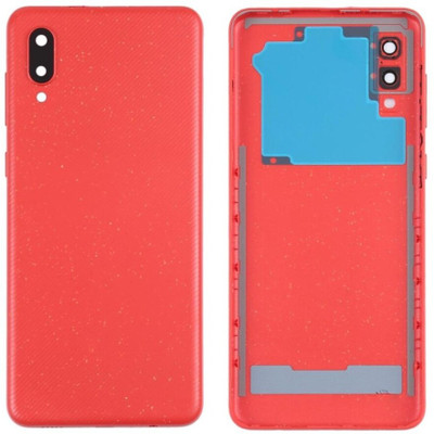 SPAREWARE SAMSUNG Samsung Galaxy A02 -Red Back Panel(Red)