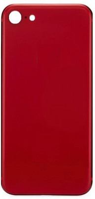 Niviti Apple Iphone 8 Back Panel(Red - Replacement Glass)