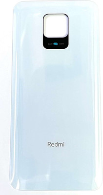 HNVIEW REDMI NOTE 9 PRO AND / NOTE 9S / 9 PRO MAX / OG BACK GLASS PANEL WITH LOGO AND COMAPTIBLE Back Panel(White)