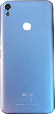 imbi Tecno Spark 2 (KA7, KA7O) With On Off And Volume Button Back Panel(Blue)