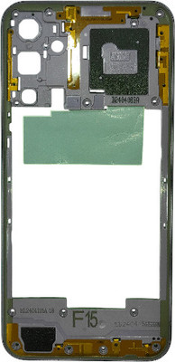 MJ PREMIUM QUALITY samsung m15/f15 middle ring crome chassis Digitizer Panel(purpal, violet)