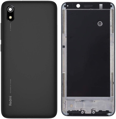 Unique4Ever Xiaomi Redmi 7A Housing Body With Front LCD Frame & Back Full Panel(Black)