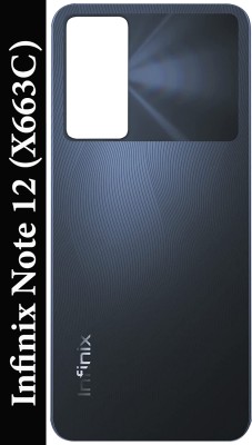 Unique4Ever Infinix Note 12 ( X663C ) Back Panel(Force Black)