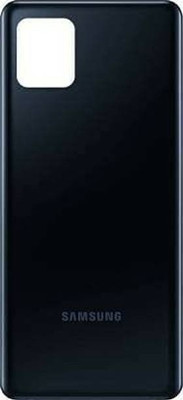 SRaccessories Samsung Galaxy Note 10 Lite Back Panel(Aura Black)